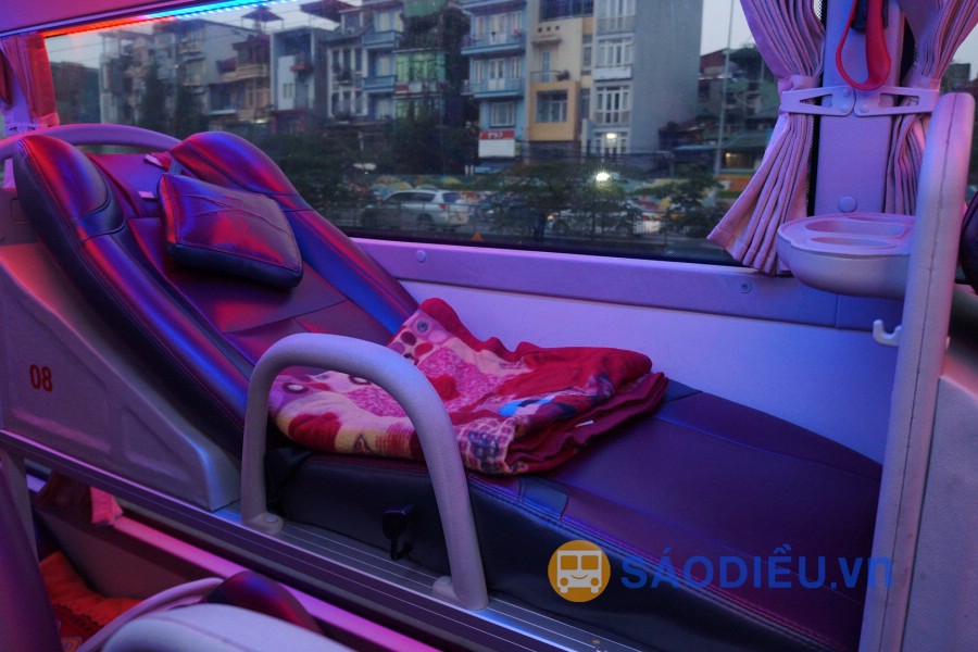 Xe giường nằm chất lượng cao từ Hà Nội đi Hội An của Queen Cafe