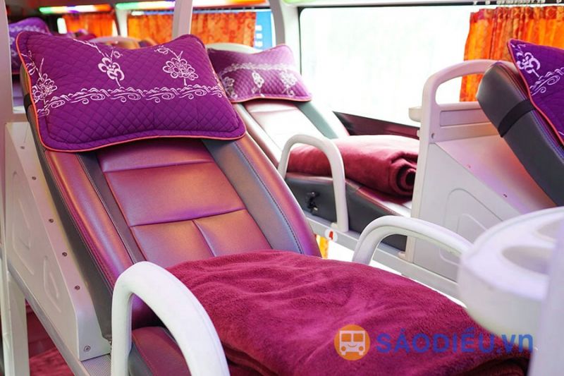 Xe giường nằm chất lượng cao Lào Cai đi Hà Nội của Sao Việt